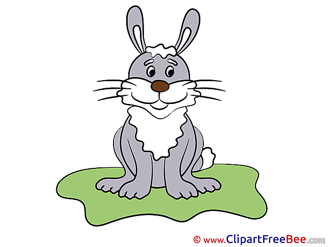 Bunny Cliparts printable for free