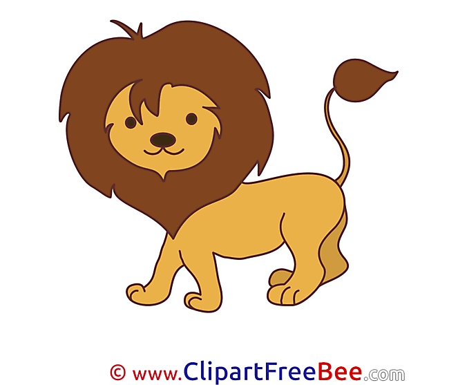 Lion Pics printable Cliparts