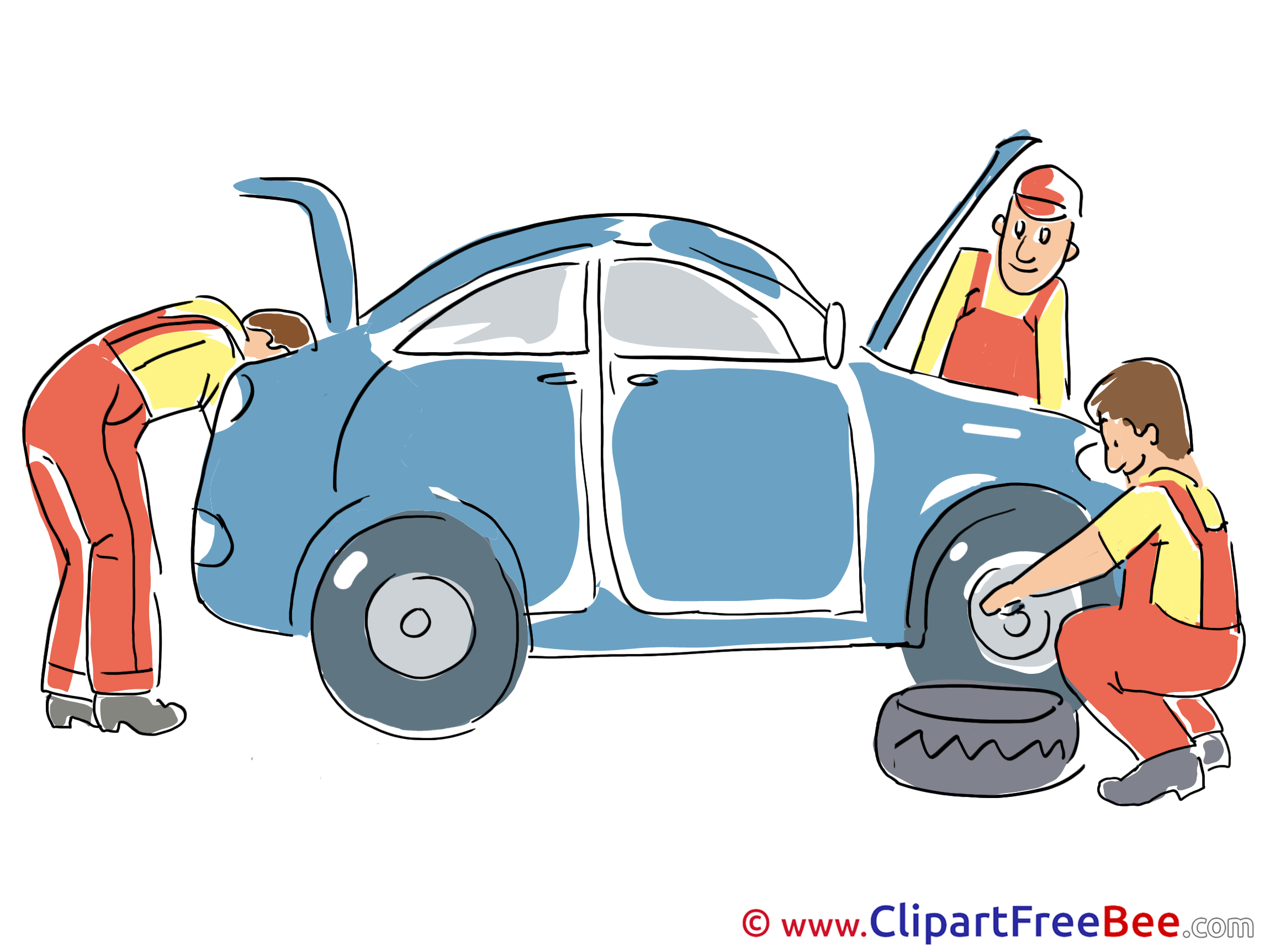 Автосервис картинка для детей