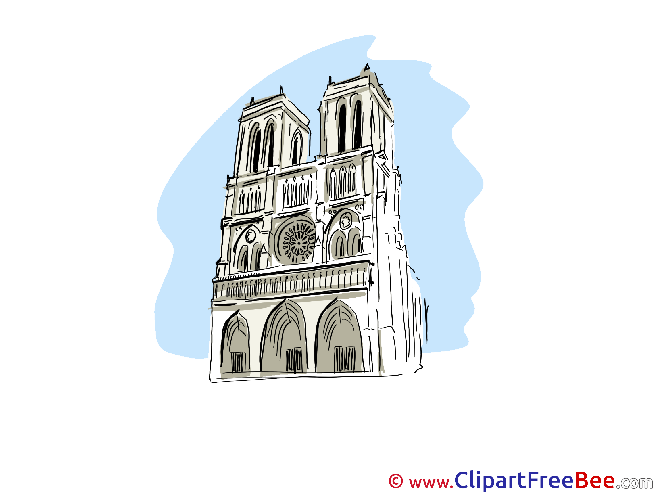 Notre Dame de Paris Pics free Illustration.