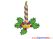 Advent Candle Clip Art for free