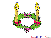 Pics Candles Advent free Cliparts