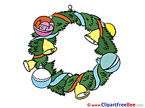 Wreath Pics Advent Illustration