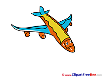 Clip Art download Airplanes