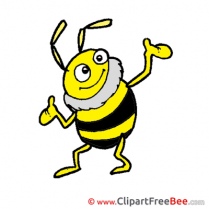 Bee printable Images for download
