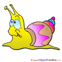 Snail Cliparts printable for free