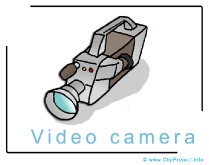 Video Camera Image Clip Art free