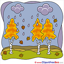 Bad Weather Autumn Illustrations for free