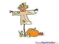 Scarecrow Clipart Autumn free Images