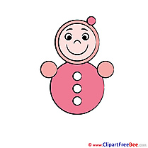 Doll Baby Clip Art for free