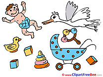 Stork Clipart Baby free Images