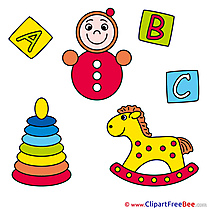 Wooden Horse Toys download Clipart Baby Cliparts
