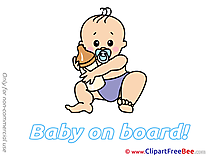 Milk Bottle Clip Art download Baby on board