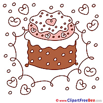Cake Birthday Clip Art for free