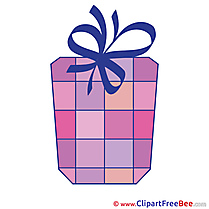 Cliparts Present Birthday for free