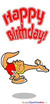 Kangaroo printable Birthday eCards