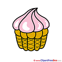 Little Cake Birthday Clip Art for free