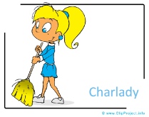 Charlady Clipart Image - Career Clipart Images