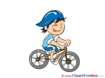 Cyclist Clip Art download for free