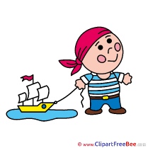 Pirate Ship free printable Cliparts and Images