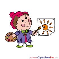 Sun Painter Clipart free Image download