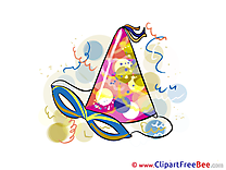 Mask Hat Carnival Clip Art for free