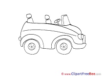 Convertible Car Clip Art download for free