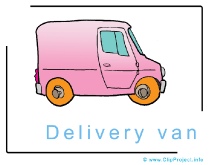 Delivery Van - Clip Art Image free - Cars Clip Art Images free