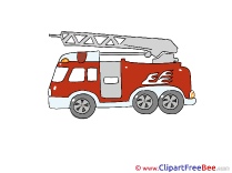 Fire Truck Pics printable Cliparts