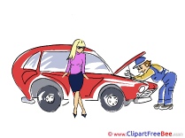 Man Mechanic Repair Clipart free Illustrations