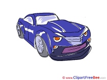 Muscle Car printable Illustrations for free