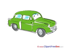 Retro Car Pics printable Cliparts