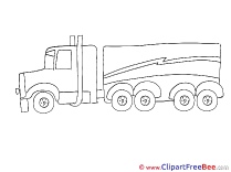 Truck printable Images for download