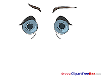 Big Eyes printable Illustrations for free