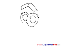 Funny Look Clipart free Illustrations