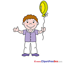 Balloon Boy Clipart free Image download