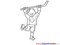 Hockey Boy Images download free Cliparts