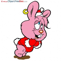 Bunny Clipart Christmas free Images