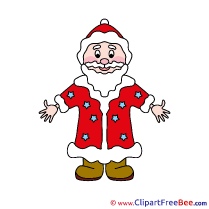 Christmas Santa Claus Clip Art for free