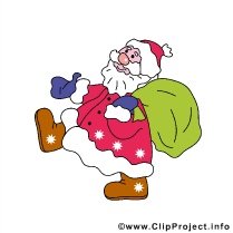 Happy Santa Clip Art free