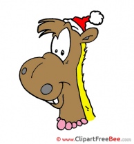 Horse Deer download Clipart Christmas Cliparts