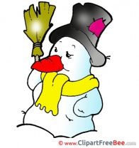 Snowman Clip Art download Christmas