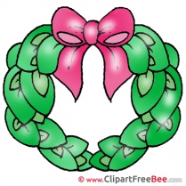 Wreath Christmas download Illustration