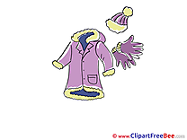 Gloves Coat Hat Clipart free Illustrations
