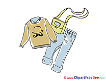 Pullover Jeans Handbag Pics free download Image