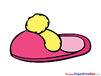 Slipper Clipart free Illustrations