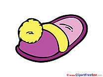 Slipper Clipart free Image download