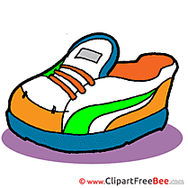 Sneaker free printable Cliparts and Images