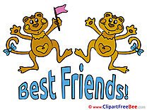 Monkeys free Cliparts Best Friends