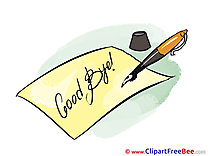 Pen Letter Pics Goodbye free Image